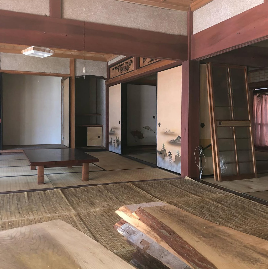 和室施工事例ビフォー